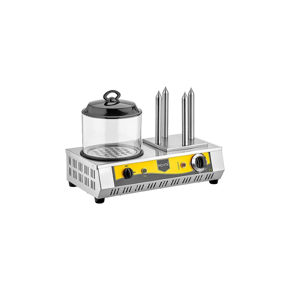 Remta KZ01 Hot Dog Makinesi, 4 Kazıklı, Elektrikli