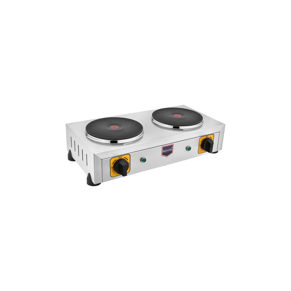 Remta PLT2 Çiftli Pleyt Isıtıcı, 19 cm, Elektrikli